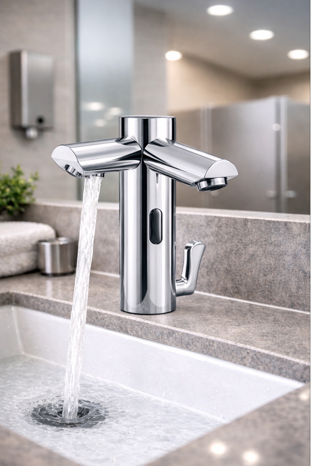 BathSelect Chrome Touchless Faucet